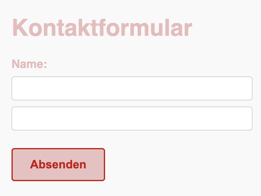 Kontaktformular